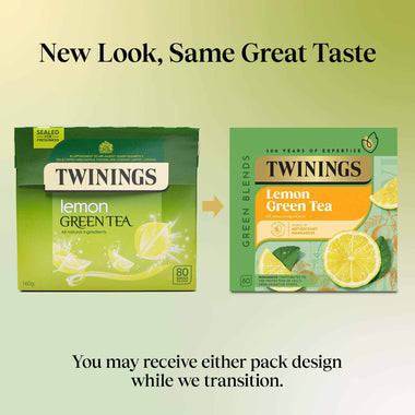 Green Tea & Lemon - 80 Tea Bags